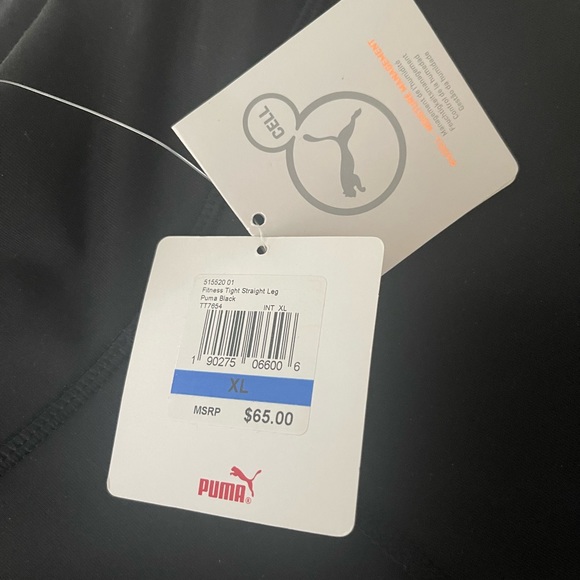 NWT. Puma Fitness Tight Straight Leg Pants. Sz XL - Picture 7 of 9
